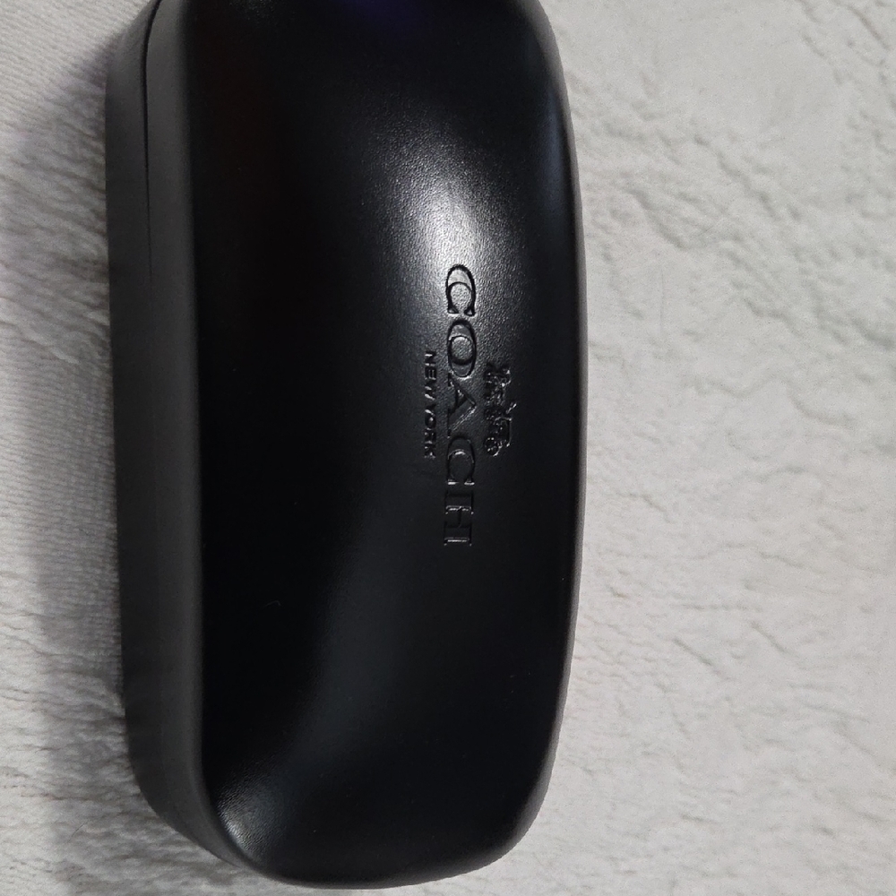 Coach Midnight Black Eyeglass Case